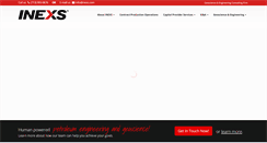 Desktop Screenshot of inexs.com